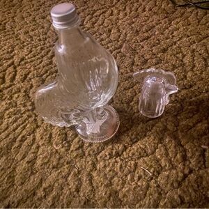 Chicken bottle decor